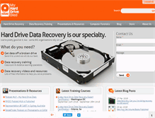 Tablet Screenshot of myharddrivedied.com